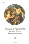 VENUS Y ADONIS POEMAS DIVERSOS | 9789500307543 | SHAKESPEARE, WILLIAM