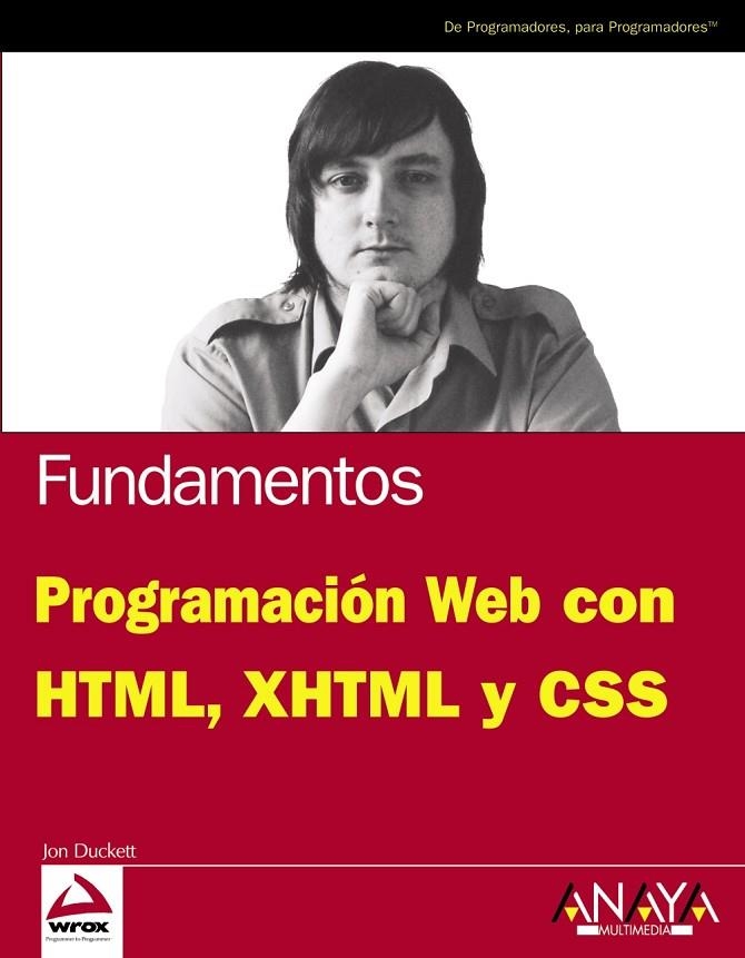 PROGRAMACION WEB CON HTML, XHTML Y CSS | 9788441524934 | DUCKETT, JON