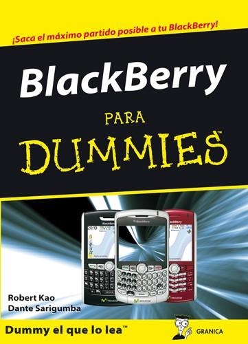 BLACKBERRY PARA DUMMIES | 9788483580912 | KAO, ROBERT / SARIGUMBA, DANTE