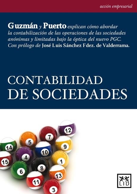 CONTABILIDAD DE SOCIEDADES | 9788483560976 | GUZMAN RAJA, ISIDORO