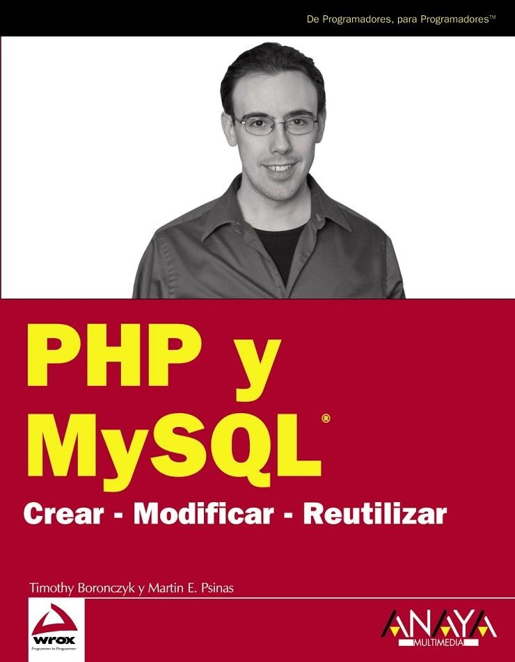 PHP Y MYSQL | 9788441525160 | BORONCZYK, TIMOTHY