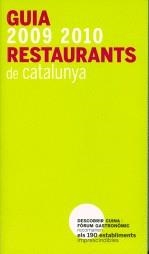 GUIA DE RESTAURANTS DE CATALUNYA 2009-2010 | 9788461291854 | DESCOBRIR CUINA