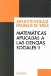 MATEMATICAS APLICADAS A LAS CIENCIAS SOCIALES II SELECTIVID | 9788466784061 | BUSTO CABALLERO, ANA ISABEL