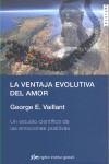 VENTAJA EVOLUTIVA DEL AMOR, LA | 9788493617592 | E VAILLANT, GEORGE