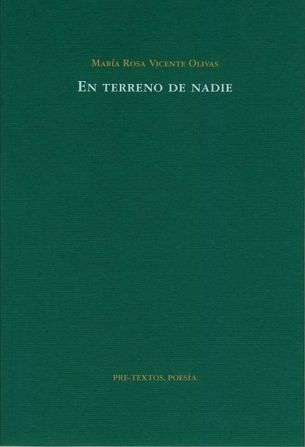 EN TERRENO DE NADIE | 9788481919462 | VICENTE OLIVAS, MARIA ROSA