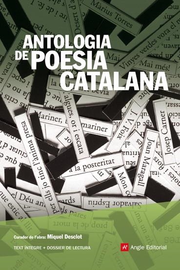 ANTOLOGIA DE POESIA CATALANA | 9788496970557 | DESCLOT, MIQUEL