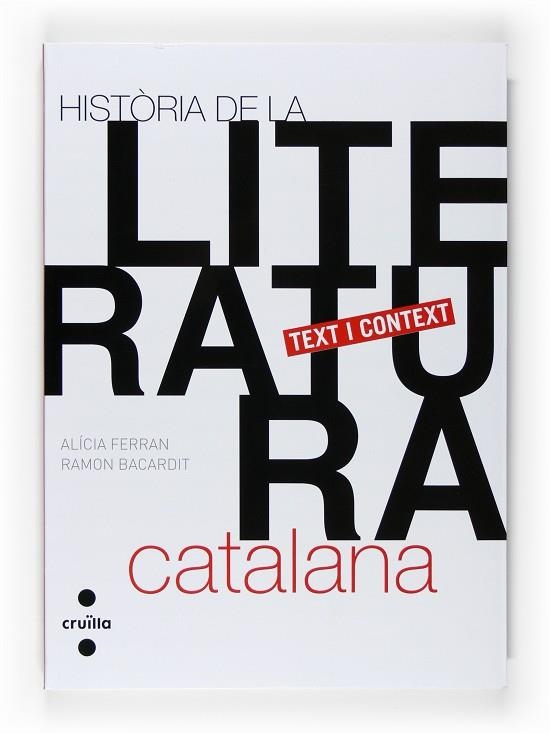 LITERATURA CATALANA BAT MANUAL | 9788466122788 | FERRAN NEIRA, ALÍCIA/BACARDIT SANTAMARIA, RAMON