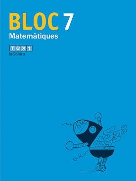 BLOC MATEMATIQUES 7 | 9788441215870 | INTERLÍNIA SL