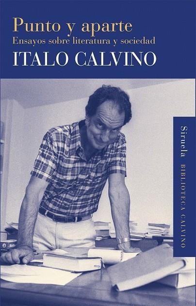 PUNTO Y APARTE | 9788498418293 | CALVINO, ITALO