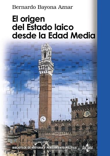 ORIGEN DEL ESTADO LAICO DESDE LA EDAD MEDIA, EL | 9788430949021 | BAYONA, BERNARDO