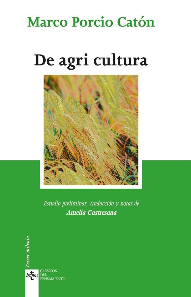 DE AGRI CULTURA | 9788430949014 | CATON, MARCO PORCIO