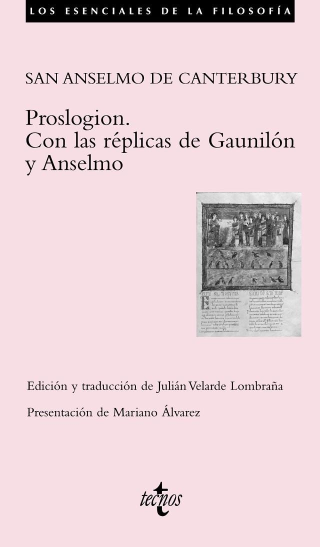 PROSLOGION CON LAS REPLICAS DE GAUNILON Y ANSELMO | 9788430949441 | SAN ANSELMO DE CANTERBURY