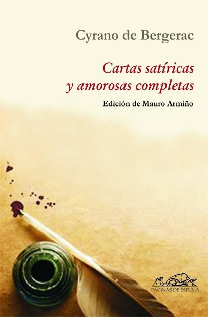 CARTAS SATIRICAS Y AMOROSAS COMPLETAS | 9788483930175 | BERGERAC, CYRANO DE