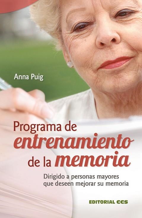 PROGRAMA DE ENTRENAMIENTO DE LA MEMORIA | 9788498421149 | PUIG ALEMAN, ANNA