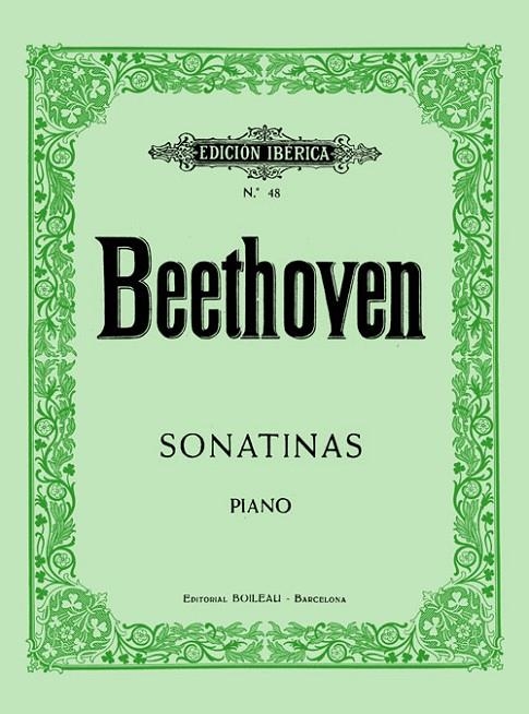 BEETHOVEN SONATINAS PIANO N 48 | 9788480203625 | BEETHOVEN