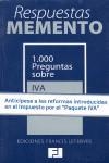 1000 PREGUNTAS SOBRE EL IVA RESPUESTAS MEMENTO | 9788492612598 | EDICIONES FRANCIS LEFEBVRE