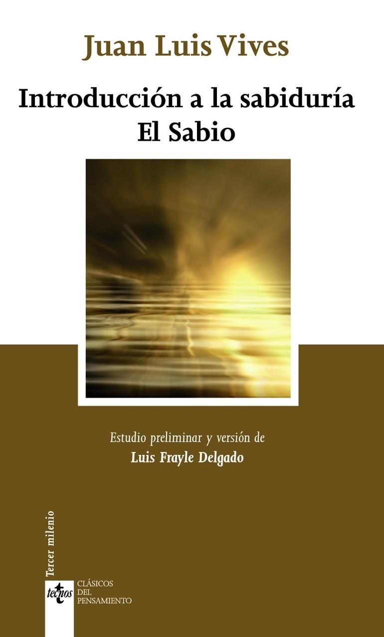 INTRODUCCIÓN A LA SABIDURÍA. EL SABIO | 9788430950317 | VIVES, JUAN LUIS