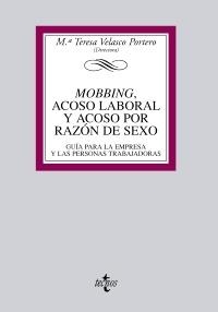 MOBBING, ACOSO LABORAL Y ACOSO POR RAZÓN DE SEXO | 9788430950591 | VELASCO PORTERO, TERESA