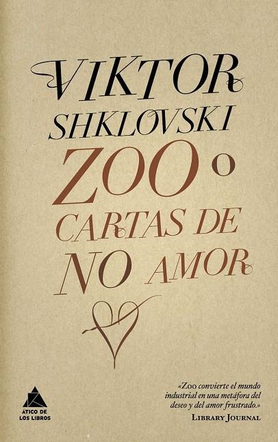 ZOO O CARTAS DE NO AMOR | 9788493780913 | SHKLOVSKI, VIKTOR