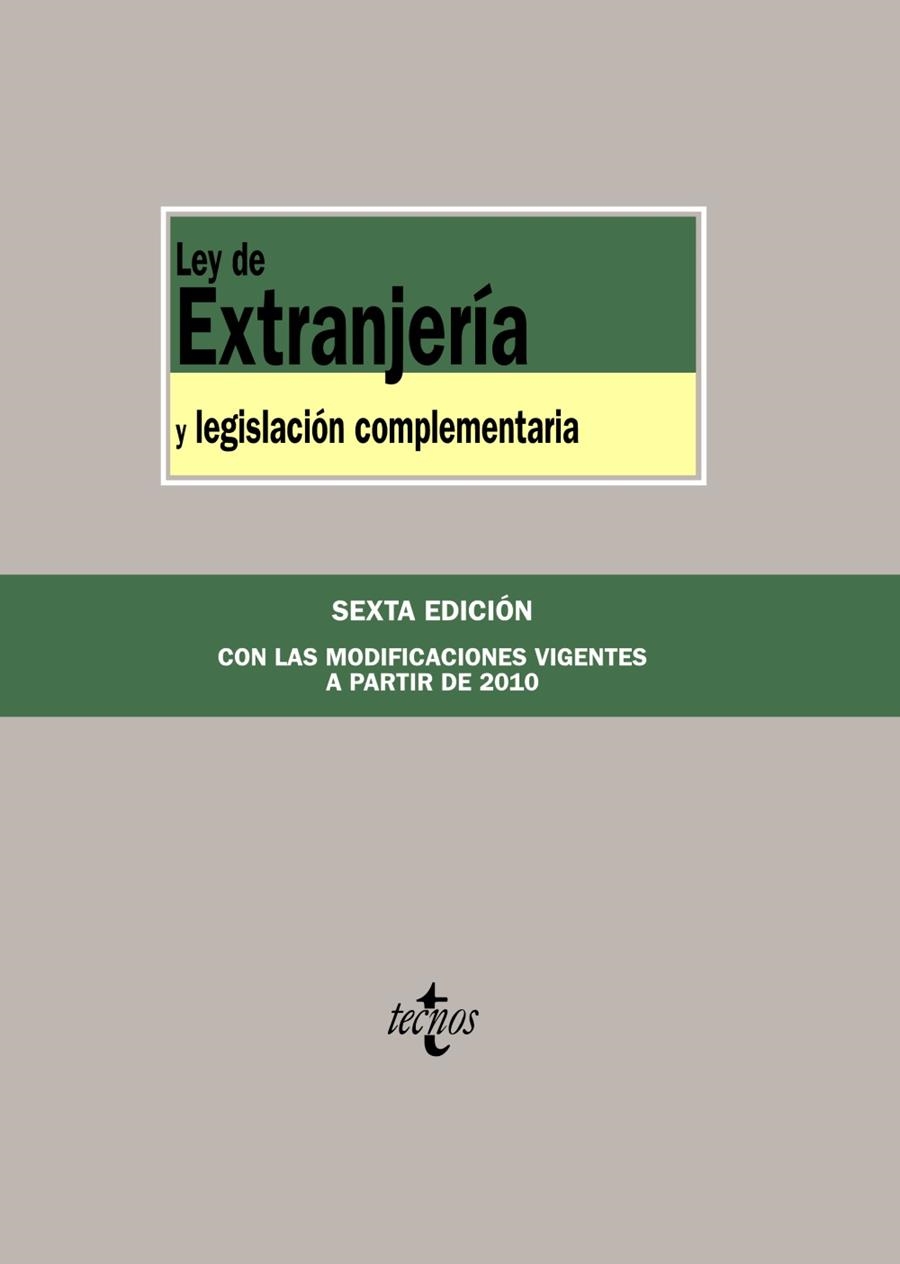 LEY DE EXTRANJERÍA Y LEGISLACIÓN COMPLEMENTARIA | 9788430950546 | FERNÁNDEZ ROZAS, JOSÉ CARLOS