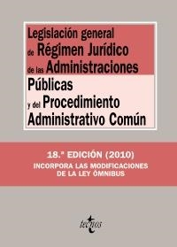 LEGISLACION GENERAL DE REGIMEN JURIDICO DE LAS ADMINISTRACIO | 9788430950676 | AA.VV.