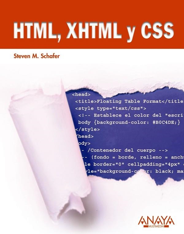 HTML, XHTML Y CSS | 9788441527676 | SCHAFER, STEVEN M.