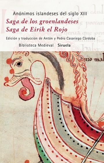 SAGA DE LOS GROENLANDESES / SAGA DE EIRIK EL ROJO | 9788498414042 | ANONIMOS ISLANDESES DEL SIGLO XIII