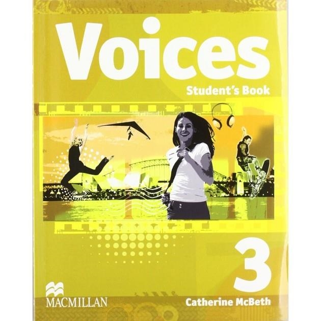 VOICES 3 STUDENT'S BOOK | 9780230033702 | MCBETH, CATHERINE