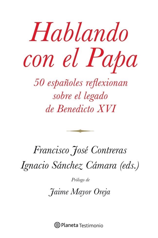 HABLANDO CON EL PAPA | 9788408114390 | SANCHEZ, IGNACIO / CONTRERAS, FRANCISCO JOSE