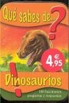 QUE SABES DE DINOSAURIOS | 9783896000293 | AA.VV