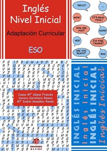 INGLES NIVEL INICIAL ADAPTACION CURRICULAR ESO | 9788497006101 | SÁENZ FRANCÉS, JUANA MARÍA/CARRETERO RAMOS, AURORA