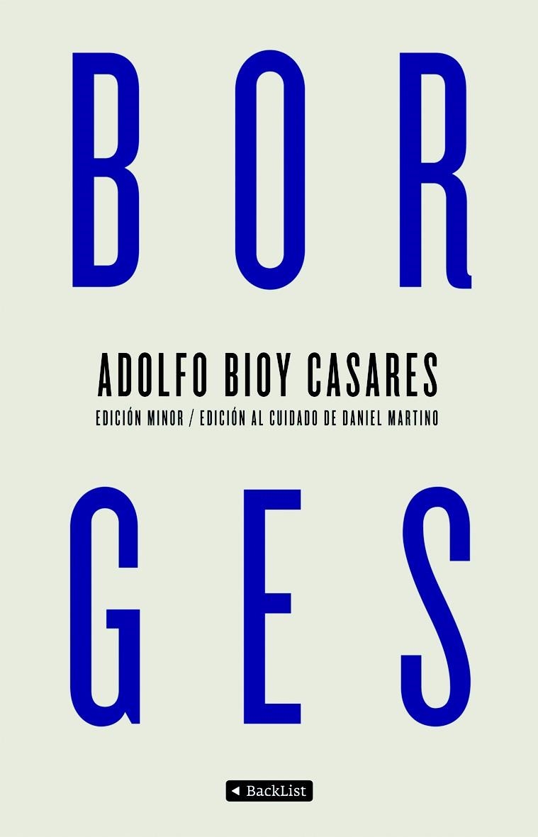 BORGES | 9788408097273 | BIOY CASARES, ADOLF