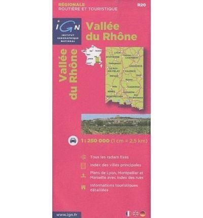 VALLEE DU RHONE 1:250.000 -IGN REGIONALE 2011 | 9782758523413 | AAVV