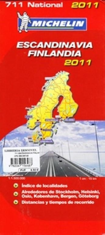 ESCANDINAVIA FINLANDIA MAPA 2011 | 9782067156487 | VV AA