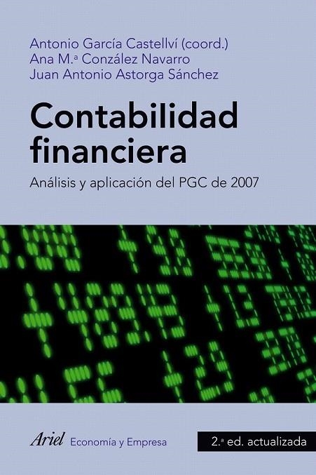 CONTABILIDAD FINANCIERA | 9788434469563 | GARCIA CASTELLVI, ANTONIO