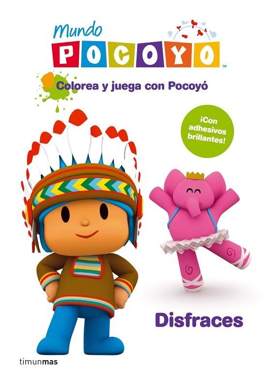 POCOYO JUEGA Y COLOREA. DISFRACES | 9788408099147 | ZINKIA ENTERTAINMENT, S. A.