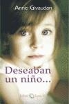 DESEABAN UN NIÑO | 9788493837228 | GIVAUDAN,ANNE