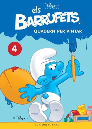 BARRUFETS QUADERN PER PINTAR 4, ELS | 9788415267072 | CULLIFORD "PEYO", PIERRE