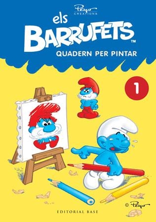 BARRUFETS QUADERN PER PINTAR 1, ELS | 9788415267041 | CULLIFORD "PEYO", PIERRE