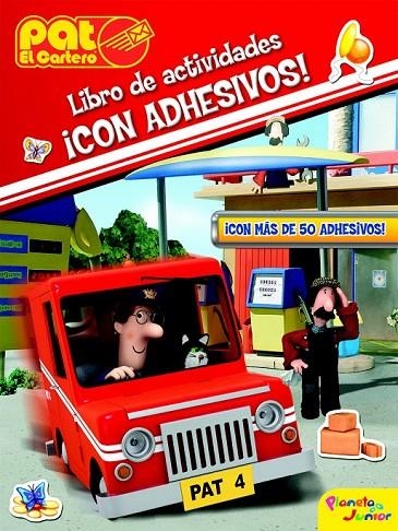 PAT EL CARTERO LIBRO DE ACTIVIDADES CON ADHESIVOS | 9788408097358 | VV. AA