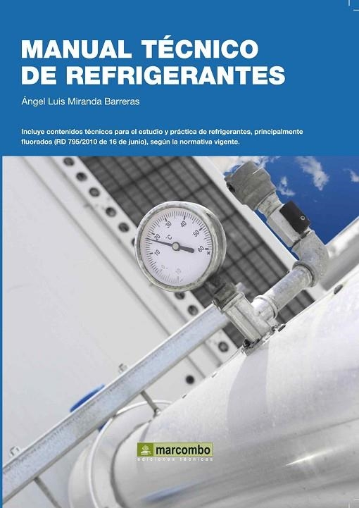 MANUAL TECNICO DE REFRIGERANTES | 9788426717696 | MIRANDA BARRERAS, ANGEL LUIS