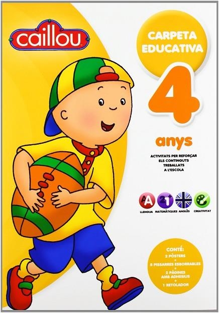 CAILLOU 4 ANYS CARPETA EDUCATIVA | 9788415239437 | MEDIALIVE