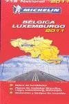 BELGICA LUXEMBURGO MAPA 2011 | 9782067156067 | 716