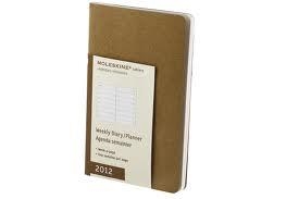 2012 CAHIER WEEKLY DIARY HORIZ. GINGER | 9788862936699 | VV AA