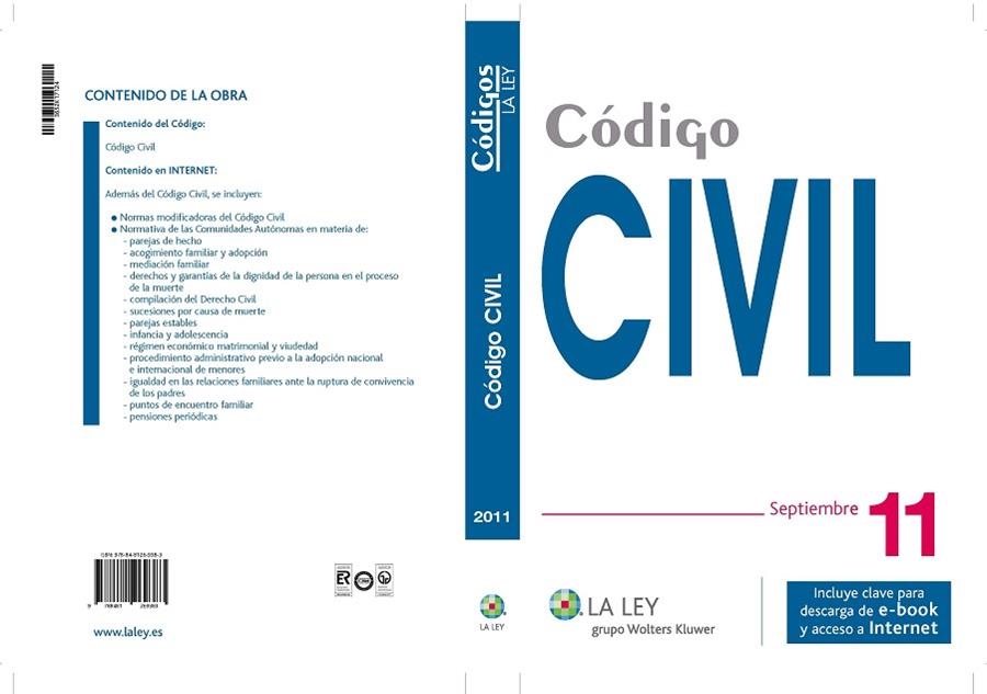 CODIGO CIVIL 2011 | 9788481269383 | REDACCIÓN LA LEY