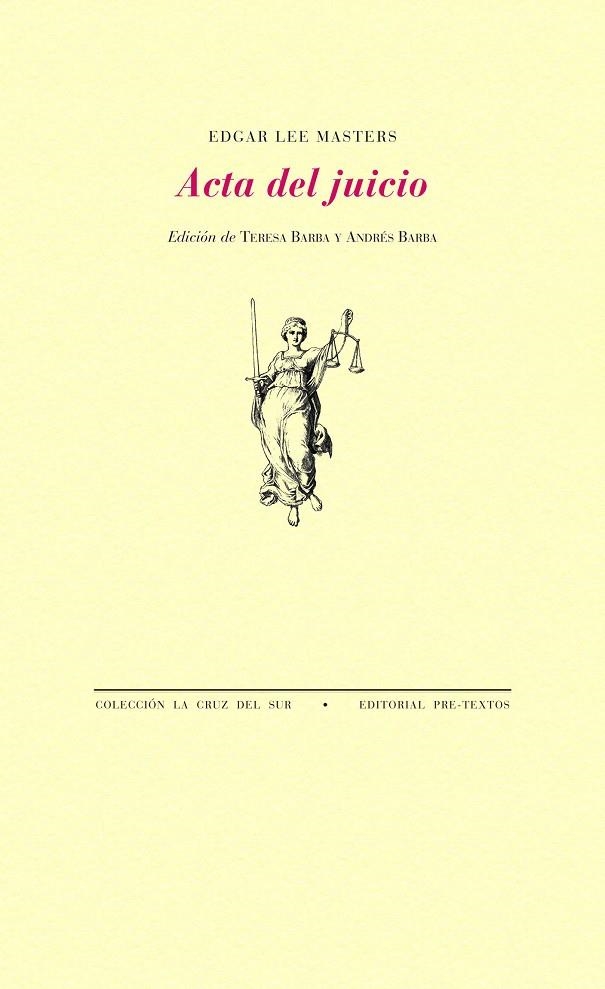 ACTA DEL JUICIO | 9788492913756 | MASTERS, EDGAR LEE