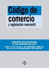 CODIGO DE COMERCIO Y LEGISLACION MERCANTIL AGOSTO 2011 | 9788430953059 | AAVV