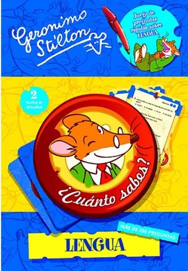 CUANTO SABES? LENGUA GERONIMO STILTON | 9788415239215 | MEDIALIVE