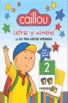 CAILLOU LETRAS Y NUMEROS | 9788415239154 | MEDIALIVE