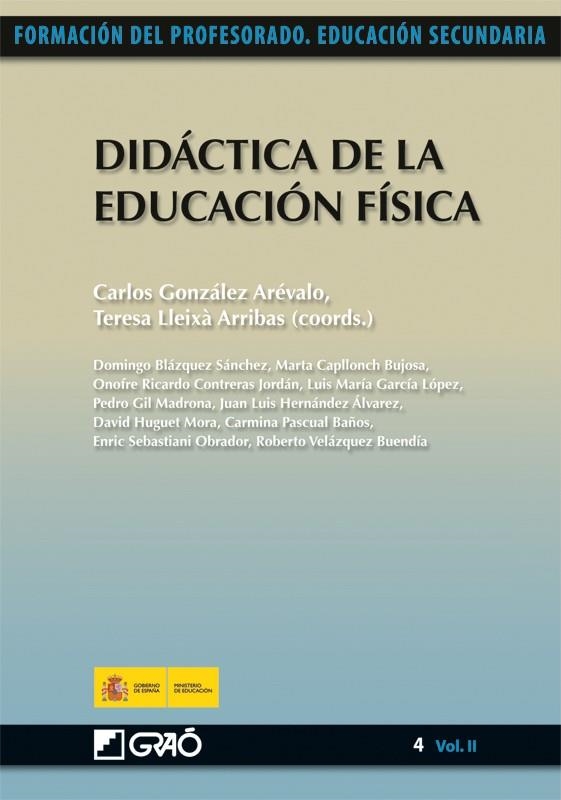 DIDACTICA DE LA EDUCACION FISICA | 9788478279845 | GONZALEZ AREVALO, CARLOS ( COORD. )